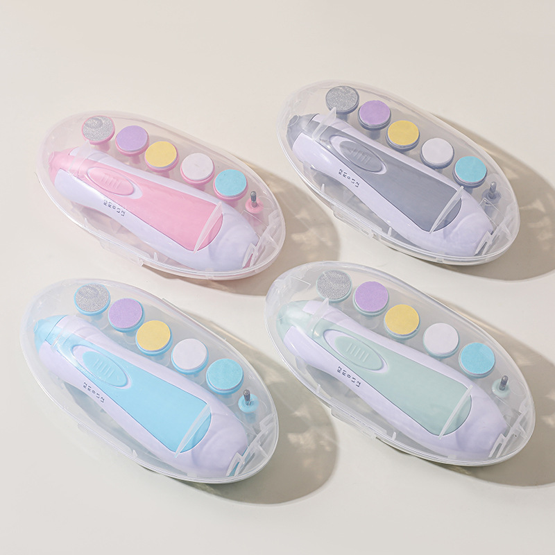 Electric Baby Nail Trimmer Set With Storage Case