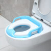 Baby Toilet Training Seat With Handle | Soft Cushion Potty Seat - Image 3