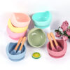 Silicone Baby Feeding Bowl Set with Spoon & Fork – Baby Bowl Set - Image 2