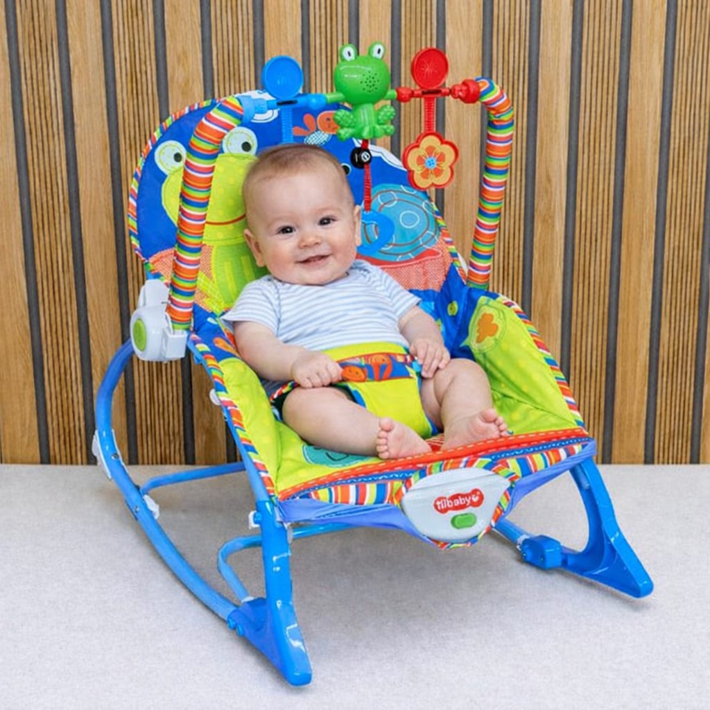 Baby Rocking Chair with Musical Toy & Vibration