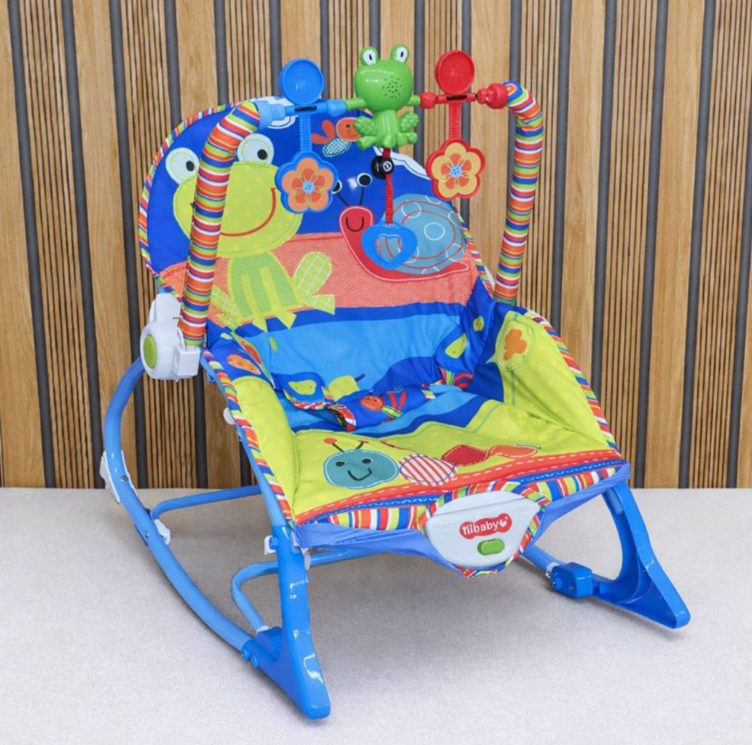 TiBaby Rocking Chair with Musical Toy & Vibration